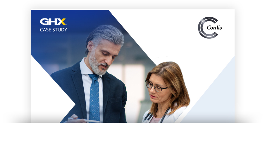 Image for Cordis Transforms Credentialing with GHX, Fueling Sales and Growth