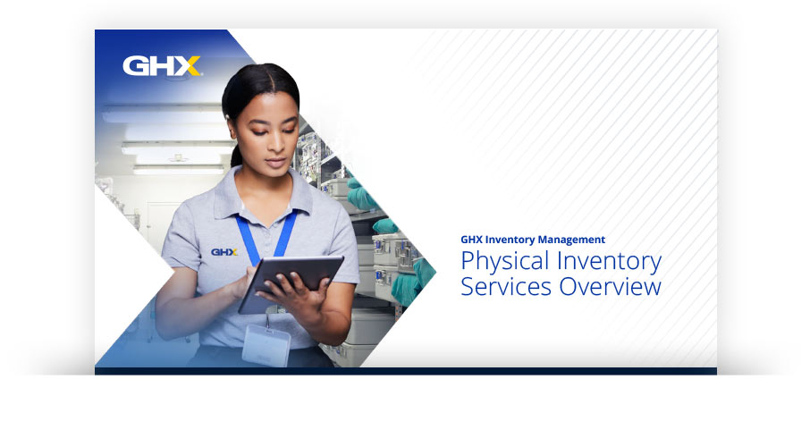 Image for GHX Physical Inventory Services and Features Brochure